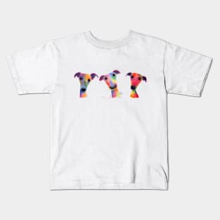 ' THe WaCKY WHiPPeTS ' WHiPPeT PRiNTS, GReYHouND PRiNTS Kids T-Shirt